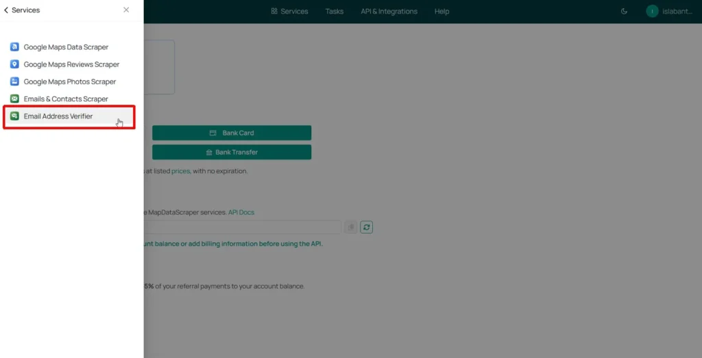 Choose Email Address Verifier Service