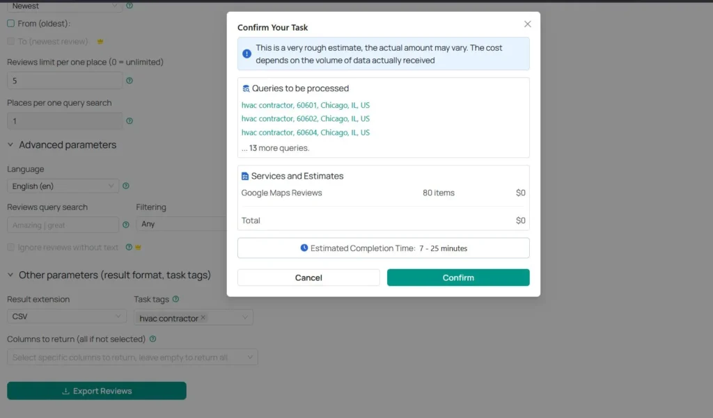 Start Scraping for Google Maps Reviews