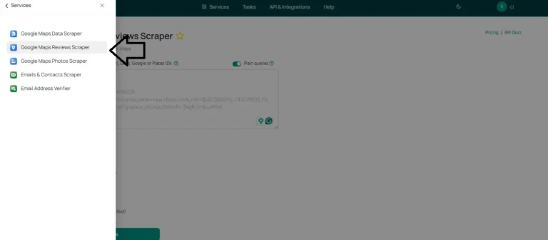 Google Maps Reviews Scraper is one of the options in the services offered by MapDataScraper.