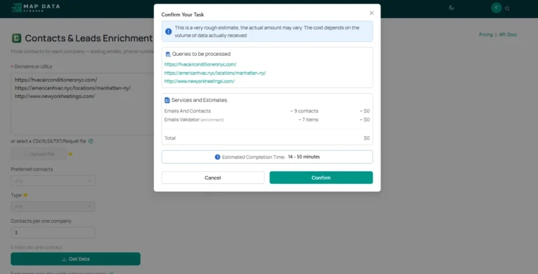 Contacts & Leads Enrichment is used to qualified leads. It is beneficial in validating leads.