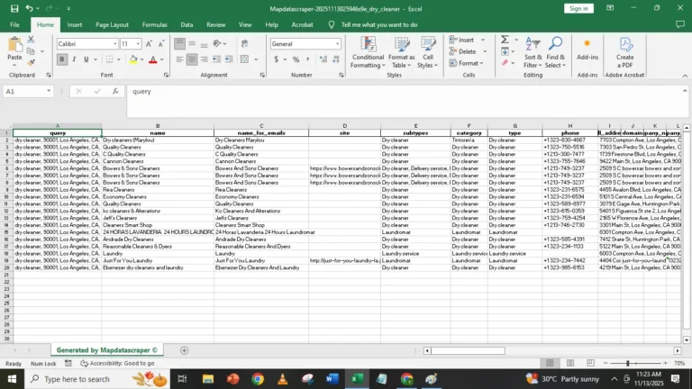 Data Cleaning Storage is equally important in data extraction, as it compiles your data and organizes it. And take note, there are scraping tools such as MapDataScraper that clean and enrich data fit to customers' demands. It also removes duplicates and irrelevant information to maximize business insights that are usually found in Google Business Profiles and other relevant websites (business sites, social media, reviews (Trustpilot), etc. ).