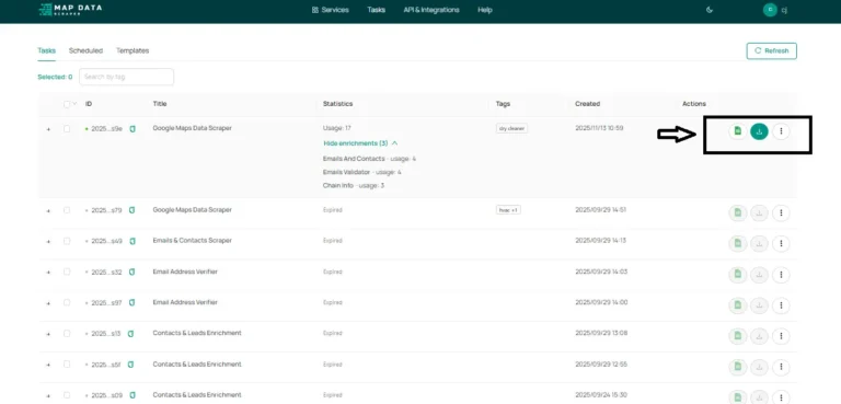 Download Usable Formats notable benefits of scrapers are that you can download the data extracted to usable formats, just like CSV, Excel, JSON, or Parquet. This allows users to have options, use it for marketing analysis, and identify leads that are relevant to the business itself.